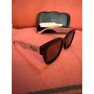 GUCCI GG0998S 002 Black Square 52 mm Women's Sunglasses